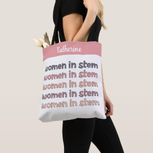 ステミカスタムニストの贈り物の女性 トートバッグ
