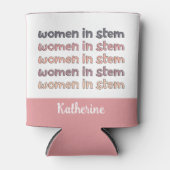 ステミカスタムニストの贈り物の女性 缶クーラー (正面)