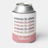 ステミカスタムニストの贈り物の女性 缶クーラー (缶裏面)