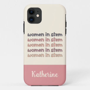 ステミカスタムニストの贈り物の女性 iPhone 11 ケース
