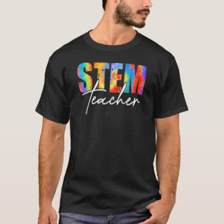 ステム先生新学期絞り染めSの初日 Tシャツ
