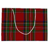 ステュワートのお祝いの王室のな大きくカスタムなギフトバッグ ラージペーパーバッグ (裏面)