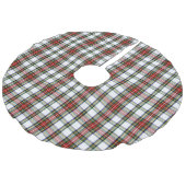 ステュワートの王室のな格子縞 フェイクリネンツリースカート (アングル)