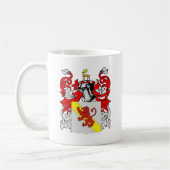 ステュワートの(英国の)紋章付き外衣 コーヒーマグカップ (左)