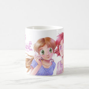 ステラとサブリナの私のオリジナルマンガ コーヒーマグカップ
