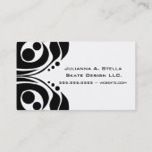 ステラのグラフィック・デザイン 名刺 (裏面)