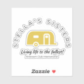 ステラのシスターカスタムズシスターズのビニール貼り シール (シート)