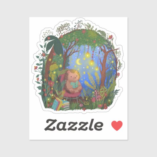 ステラの星空のストーリータイムハンドを描くTia シール (シート)