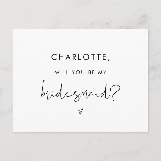 ステラは俺の花嫁のカードになるだろうな ポストカード (正面)