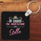 ステラもちろん私の名素晴らし前 キーホルダー (裏面)