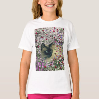 ステラインフラワーズIIチョコレートクリームシャメネコ Tシャツ
