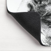 ステラエレガントザグレーキャット マウスパッド (コーナー)