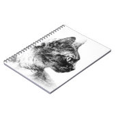 ステラザグレーキャット ノートブック (左側)