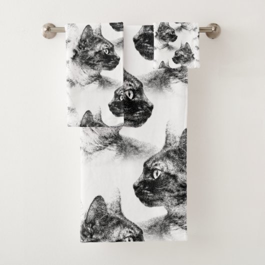 ステラザグレーキャット バスタオルセット (インサイチュ)