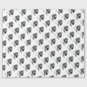 ステラザグレーキャット ラッピングペーパー (フラット)