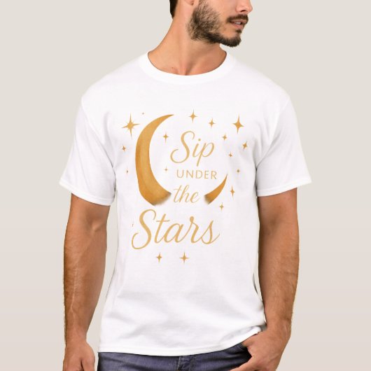"ステラスタイルメンズTシャツ – エレガンスが出会う場所 Tシャツ (正面)