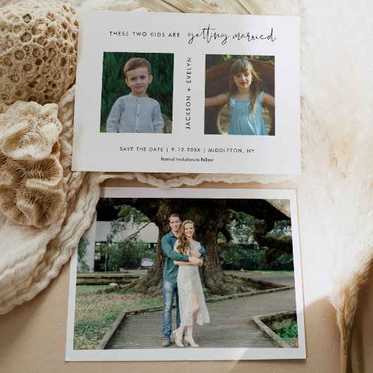 ステラチャイルドフォトセーブ・ザ・デート案内 招待状