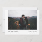 ステラチャイルドフォトセーブ・ザ・デート案内 招待状 (裏面)