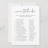 ステラネームザケーキブライダルシャワーゲーム 招待状 (正面)