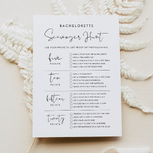 ステラバチェロレッテスカベンジャー狩りゲームカード 招待状