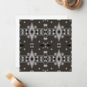 ステラパフォーマンスモダン抽象芸術アートデザイン ノートカード (正面/裏面インサイチュ)