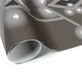 ステラパフォーマンスモダン抽象芸術アートデザイン ラッピングペーパー (ロールコーナー)