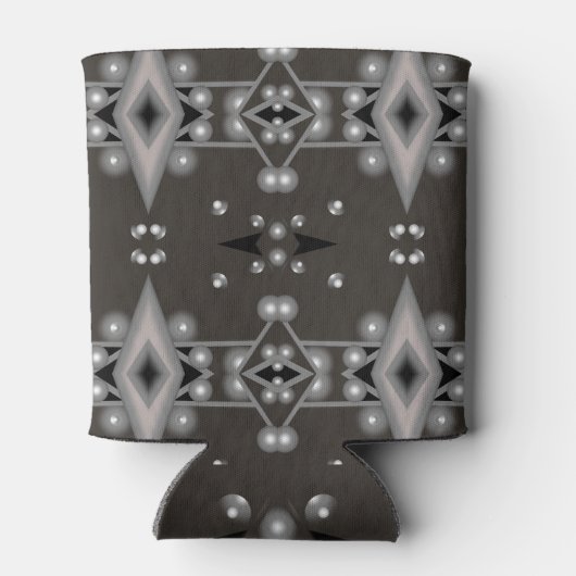 ステラパフォーマンスモダン抽象芸術アートデザイン 缶クーラー (裏面)