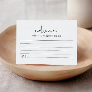 ステラベビーシャワーアドバイスカード エンクロージャーカード