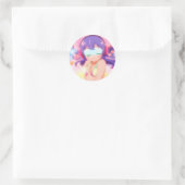 ステラルグルーブあゆみラウンドステッカー#04 ラウンドシール (バッグ)