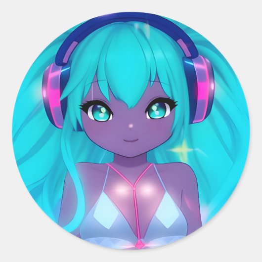 ステラルグルーブステッカー#02 ラウンドシール (正面)