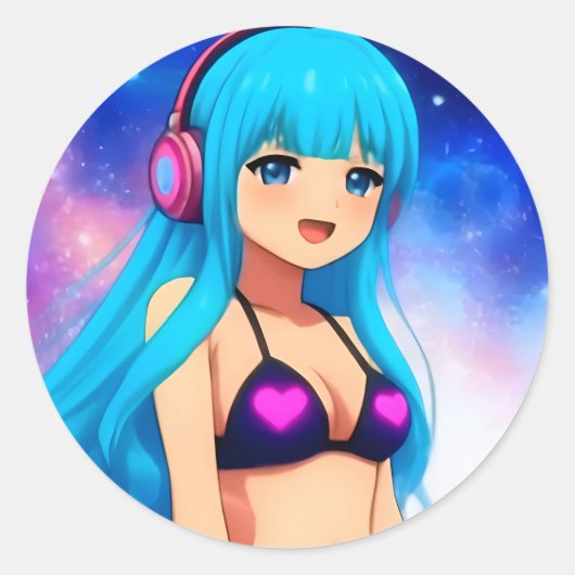 ステラルグルーブ三崎ラウンドステッカー#02 ラウンドシール (正面)