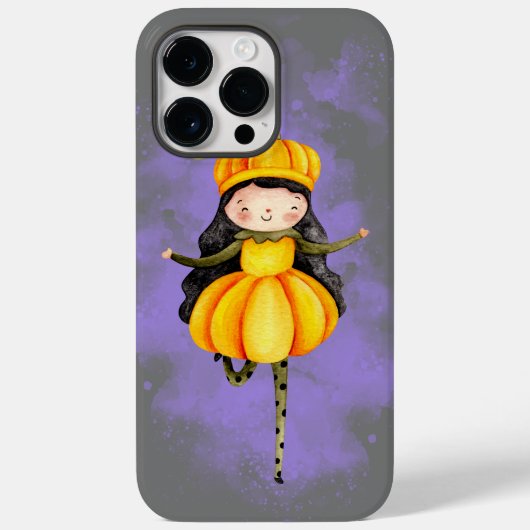 ステラルナートカボンプキンハロウィンカワイガール Case-Mate iPhoneケース (裏面)