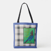 ステラルプレイドトート トートバッグ (裏面)