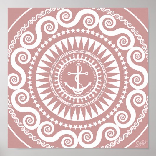 ステラルートいかりダウンベビー紫名門私立校風の ポスター (正面)