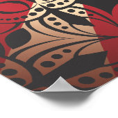 ステラルートヴィンテージサーカスエレファントフリーマンダリン ポスター (角)