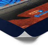 ステラーのカケインインナー樺の木バークポスター ポスター (角)