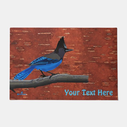 ステラーズジェイオンインナー樺の木樹皮 ドアマット (正面)