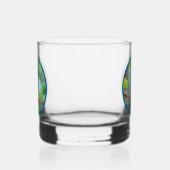 ステラーズジェイ絵画ズ – オリジナルワイルドバードアート ウイスキーグラス (右)