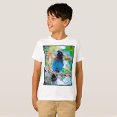 ステラーズジェイ – オリジナル写真 Tシャツ (正面フル)