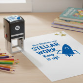 ステラ保ワークItアップカスタム先生賞賛 セルフインキングスタンプ