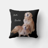 ステラ及びScarlettの金女の子 クッション (裏面)