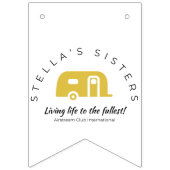 ステラ姉妹のバンティングフラッグ(片側) バンティングフラッグ (第2の旗)