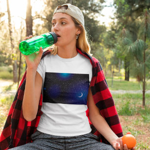 ステラ宇宙ランドスケープWomens Tシャツ