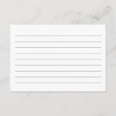 ステラ家族の伝統ベビーシャワーカード エンクロージャーカード (裏面)