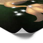 ステラ山羊座サターン〔占星術の〕十二宮図 ポスター (角)