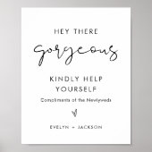 ステラ結婚のレディースバスケットグッズの看板 ポスター (正面)