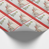 ステラ著トナカイの休日の包装紙 ラッピングペーパー (角)