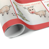 ステラ著トナカイの休日の包装紙 ラッピングペーパー (ロールコーナー)