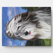 ステラ・ザ・イングリッシュ・シープ・ドッグ フォトプラーク (正面)