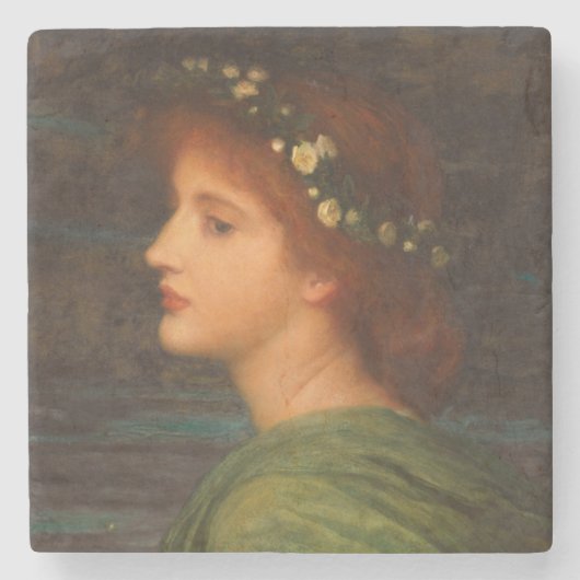 ステラ(フランクDicksee) ストーンコースター (正面)